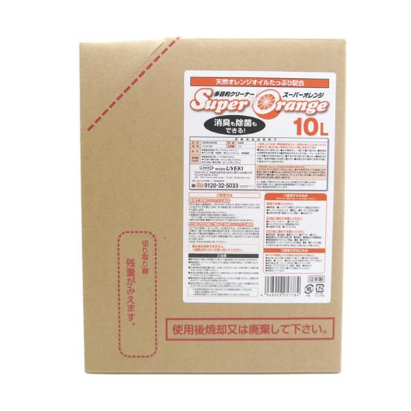 UYEKI ウエキ 4968909058507 スーパーオレンジ 消臭・除菌泡タイプ 業務用 N 10L マルチクリーナー 洗剤 油汚れ