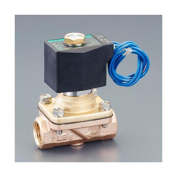【個人宅配送不可】直送 代引不可 エスコ EA153HC-22  AC200V・Rc1／4” 2方向電磁弁 パイロットキック式 ク EA153HC22