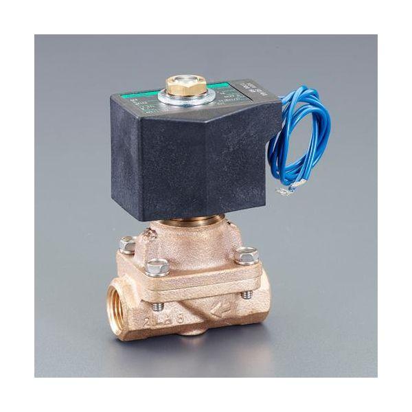 【個人宅配送不可】直送 代引不可 エスコ EA153HC-5  AC100V・Rc1／2” 2方向電磁弁 パイロットキック式 EA153HC5