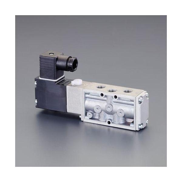 【人間宅送りとどける不可】直送 代引不可 エスコ EA153HL-15  AC100V・Rc1／4” 5道のり電磁弁 磁束3．0C EA153HL15
