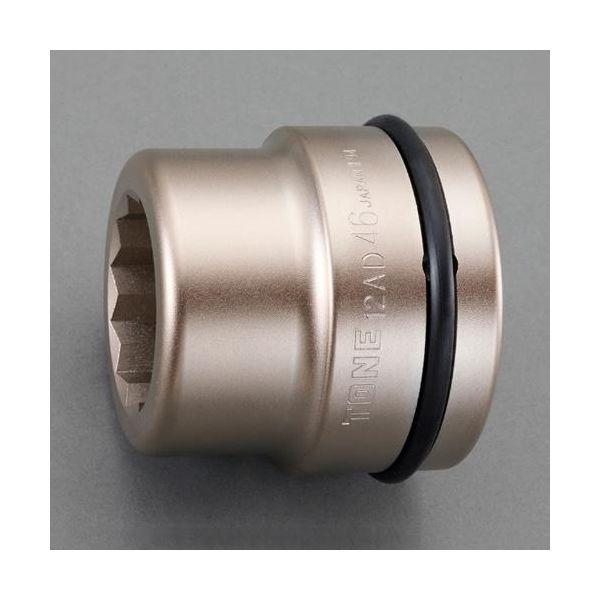 【個人宅配送不可】直送 代引不可 エスコ EA164NR-77  1・1／2”DR／ 77mm インパクトソケット EA164NR77