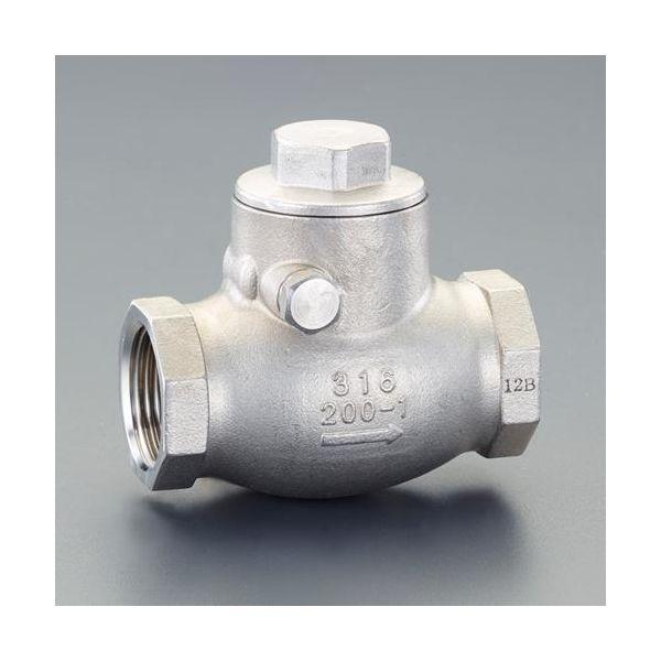 【個人宅配送不可】直送 代引不可 エスコ EA465AC-10  Rc 1” スイングチャッキバルブ EA465AC10
