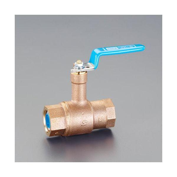 【個人宅配送不可】エスコ EA470AV-12 直送 代引不可 Rc1・1／4” ボールバルブ 給水用／ロングネック／青銅製 EA470AV12