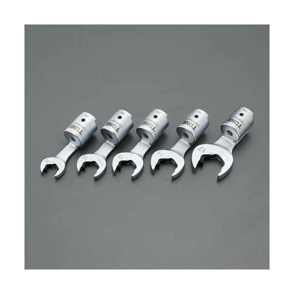 【個人宅配送不可】直送 代引不可 エスコ EA723NK-43 10−17mm EA723NK−4用 クイックスパナヘッドセット EA723NK43