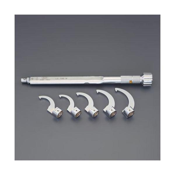 【個人宅配送不可】直送 代引不可 エスコ EA723RA-2 40−180N・m／58−100mm トルクレンチ フックレンチ型 EA723RA2 56,920円