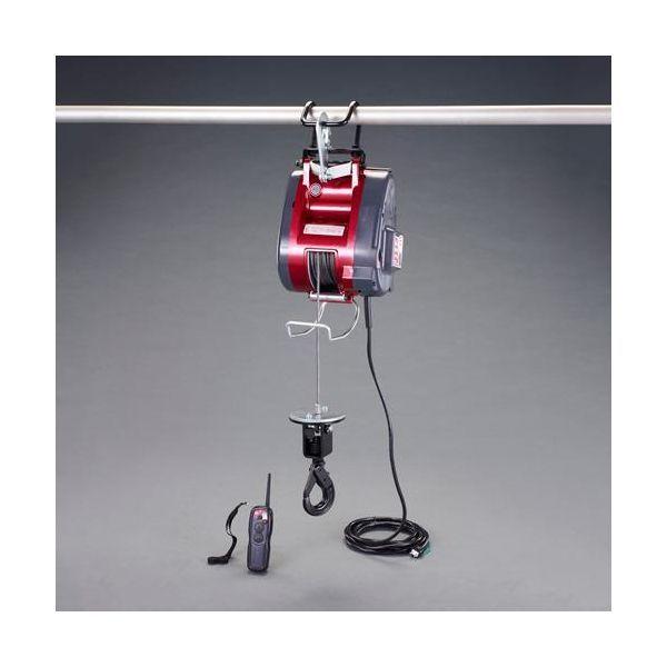 【個人宅配送不可】直送 代引不可 エスコ EA840BC-130 130kg／21m 電動ウインチ EA840BC130