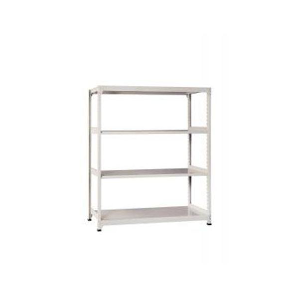 【個人宅配送不可】直送 代引不可 エスコ EA976DL-180C  1800x600x1200mm／150kg／4段 スチール棚 EA976DL180
