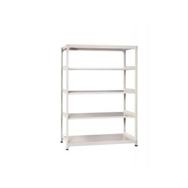 【個人宅配送不可】エスコ EA976DN-120B 直送 代引不可 1200x450x1800mm／150kg／5段 スチール棚 EA976DN120