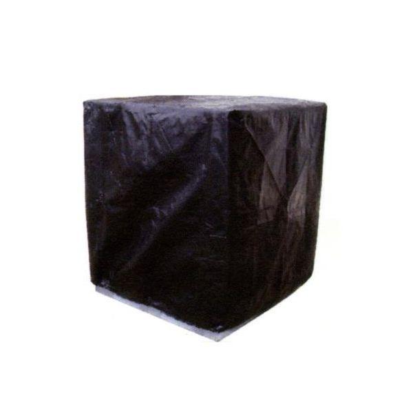 【個人宅配送不可】直送 代引不可 エスコ EA985PK-12A 1200x1200x1300mm パレットカバー ファスナー式／黒 EA985PK1