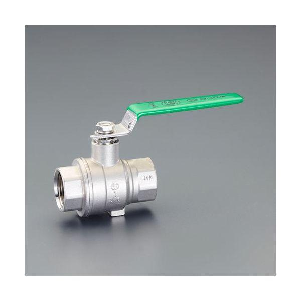 エスコ EA470BS-6 Rc3／4” ボールバルブ ステンレス製 EA470BS6