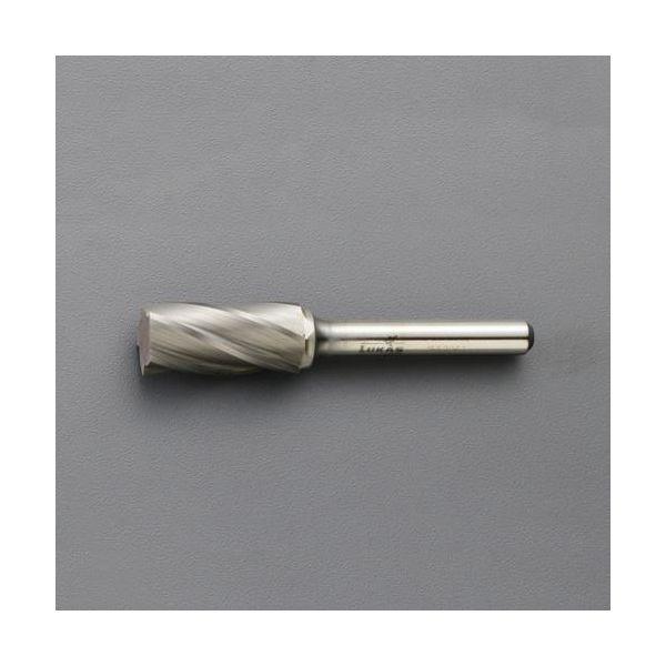 エスコ EA819GL-302 12x25x65mm/6mm軸 超硬カッター アルミ用 EA819GL302