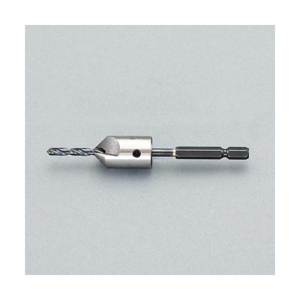 エスコ EA824DY-34.5 15．0x4．5mm 鉄工用皿錐 六角軸 EA824DY34.5