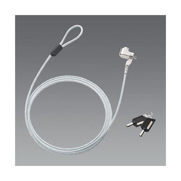 エスコ EA983TS-53 φ4．4mmx2．0m パソコンセキリュティーワイヤー EA983TS53の通販は 6,341円