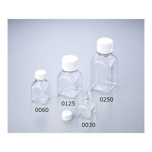 アズワン 1-1500-13 角型培地瓶2019−0125滅菌 48本【1箱(24本×2トレイ入)】 1150013