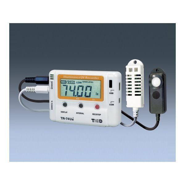 アズワン 1-1879-01 照度紫外線温湿度データロガTR−74Ui【1台】 1187901 ティアンドデイ おんどとり