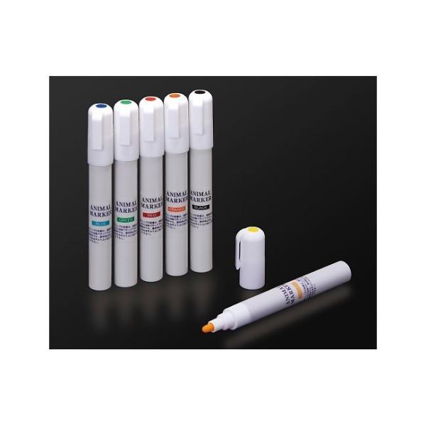 アズワン 1-6718-13 アニマルマーカーFG2200R 赤 3本【1袋(3本入)】 1671813