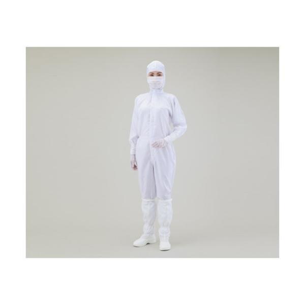 アズワン 1-7864-06 無塵衣AS197C フード付 白 4L【1着】 1786406 4582110986291 ホワイト