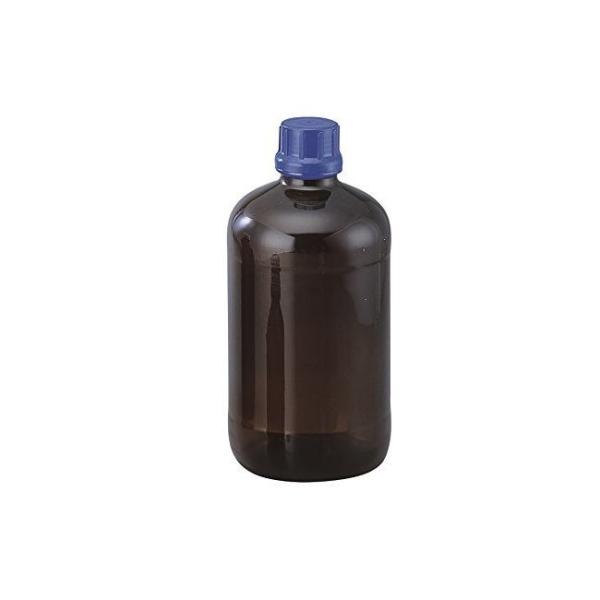 アズワン 1-8232-05 茶褐色ガラスボトル 1671510【1本】 1823205 2500mL VITLAB 円形