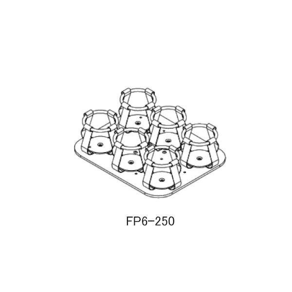 アズワン 4-525-11 フラスコ用ホルダー FP6−250【1個】 452511