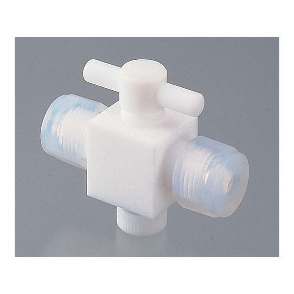 アズワン 7-286-04 テフロンYK接続2方コック 12mm【1個】 728604