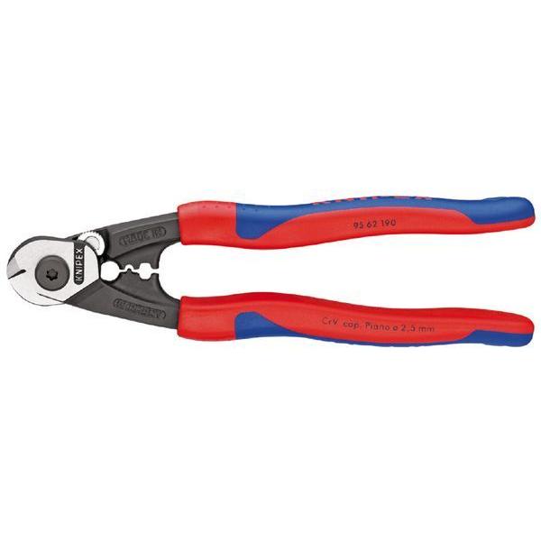 クニペックス KNIPEX 9562-190 ワイヤーロープカッター SB 9562190の通販は 8,101円