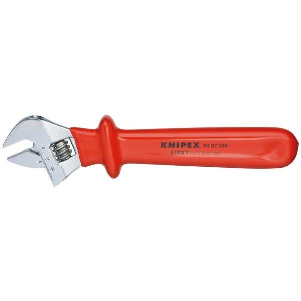 クニペックス KNIPEX 9807-250 絶縁モンキーレンチ 250MM 9807250