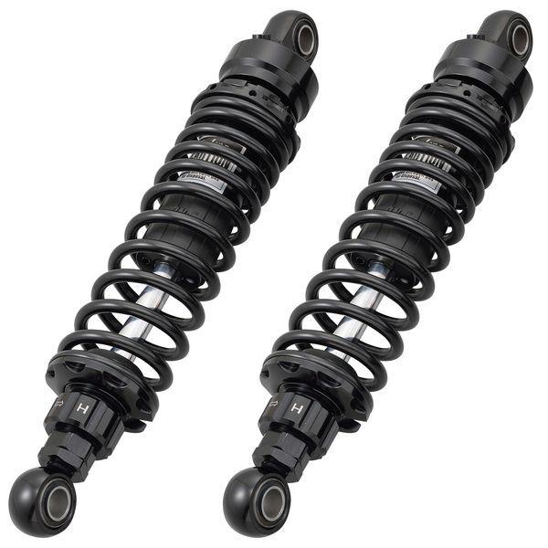 デイトナ DAYTONA 15703 バイク用 アジャスタブルリアショック ブラックボディ ブラックスプリング SR400／500 78？08 SR4の通販は