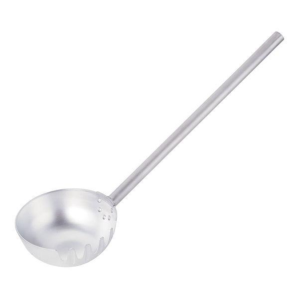 AAL5501 アルミ製麺ひしゃく 片口 φ20cm×柄長50cm