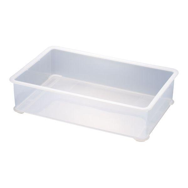 ABVA501 サンコー PP大型番重 半透明 A型