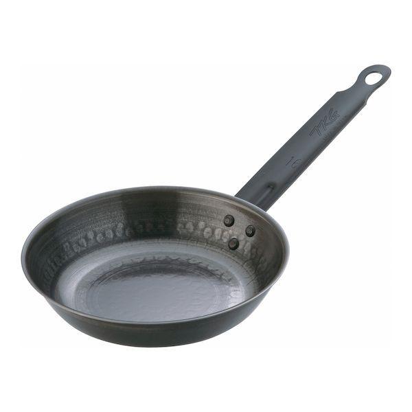 AFL0905 TKGブルーテンパー ハンマーフライパン 16cm