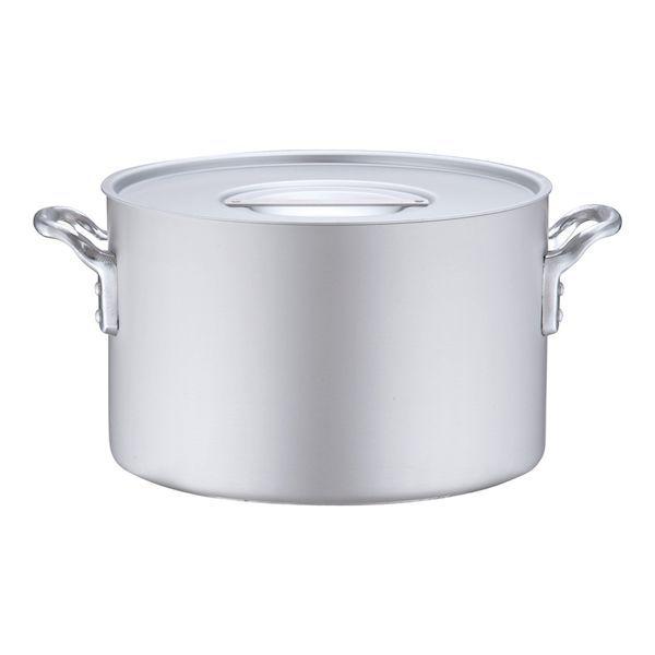 エレテック 半寸胴鍋 33cm 未使用品】エレテック アルミ半寸胴鍋/ IH