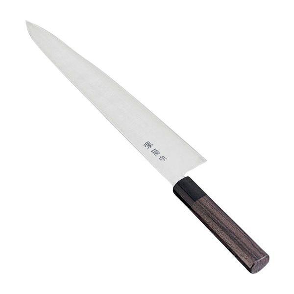 AKKA504 堺菊守 和式 牛刀 両刃 紫檀柄 30cm