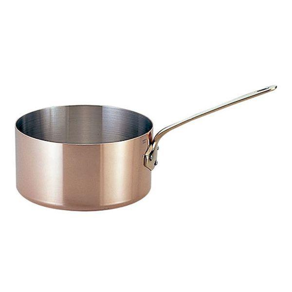 AKT775 モービルカパーイノックス片手深型鍋 蓋無 6520．20 20cm