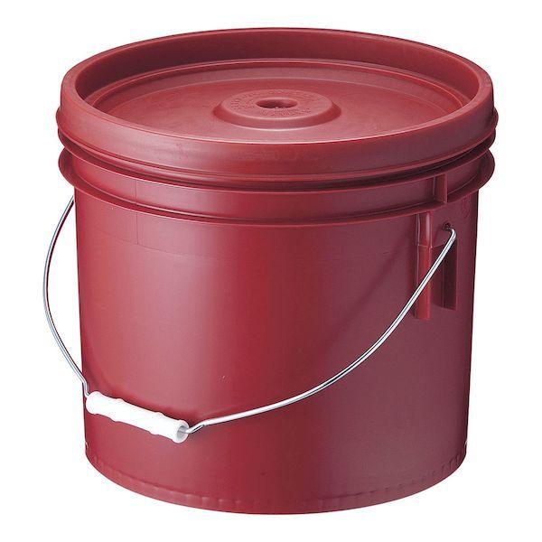ATS0151 トスロン丸型 密閉容器 20L レッドの通販は 5,951円