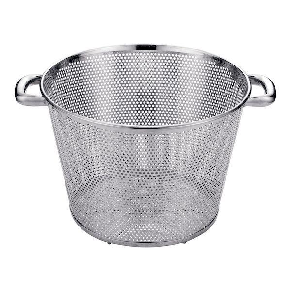 AZL8003 UK 18−8パンチング深型揚げざる パイプハンドル 48cmの通販は