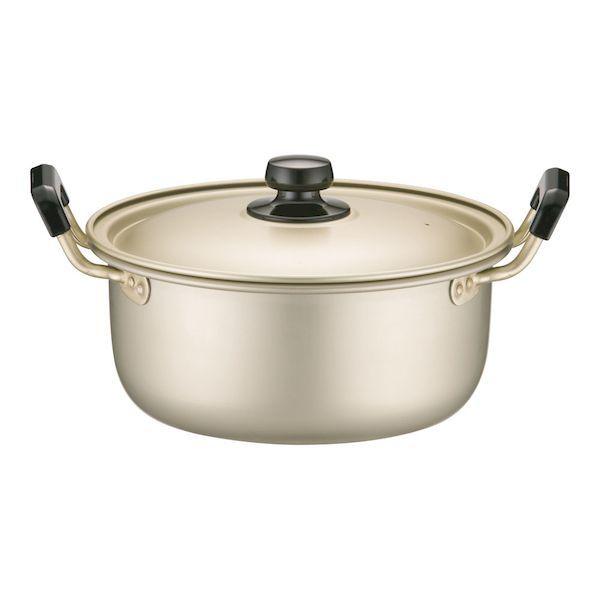 AZT8704 アカオ しゅう酸 実用鍋 硬質 22cmの通販は 6,513円