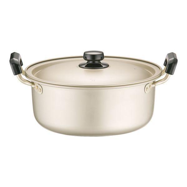 AZT8707 アカオ しゅう酸 実用鍋 硬質 28cm