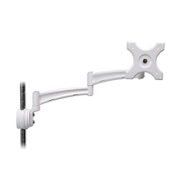 サンコーレアモノショップ MARM1120W 4軸式モニターアームポールマウントの通販は 8,152円