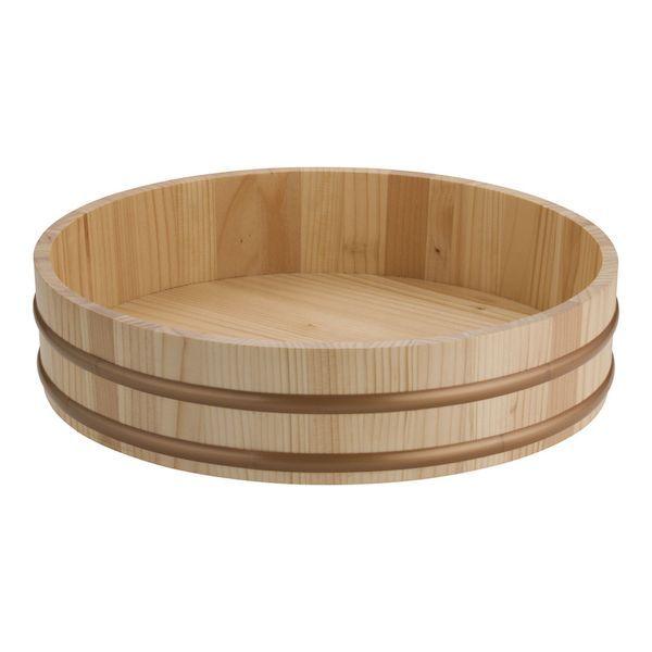 NMLB506 天然木盛込桶 クリアー 樹脂タガ仕様 桶のみ 尺4 30011 8,021円