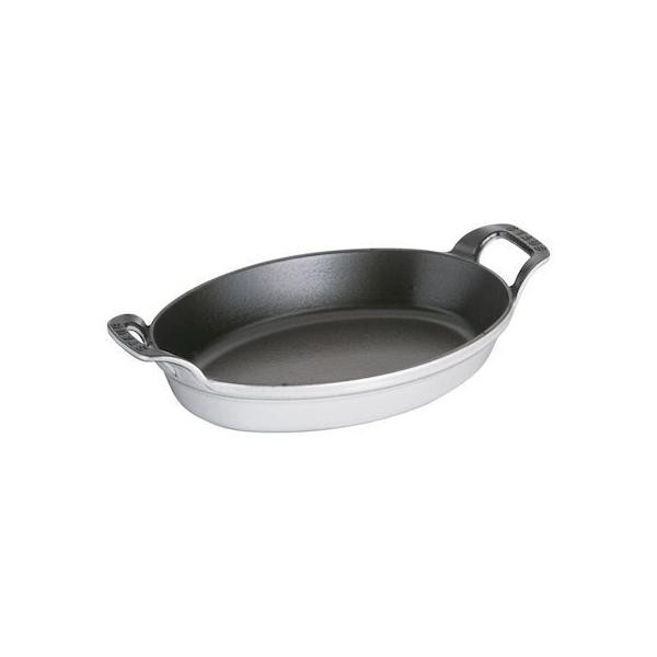 RST5016 ストウブ オーバルスタッカブルディッシュ 24cmグレー40509−562の通販は 13,515円