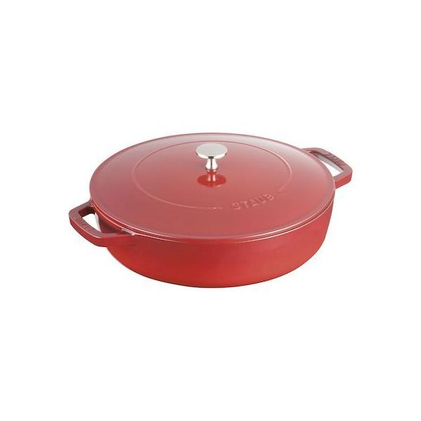 staub ストウブ ブレイザーソテーパン 28cm チェリー 40511-474