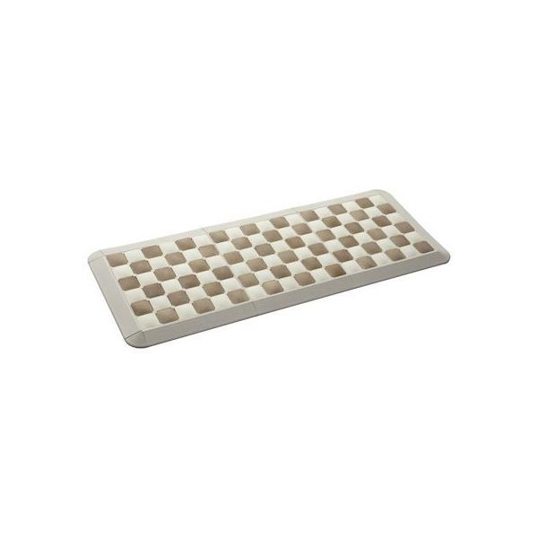 ZKI1303 珪藻土 ジョイント式バスマット 大 ベージュ HO1971 12,612円