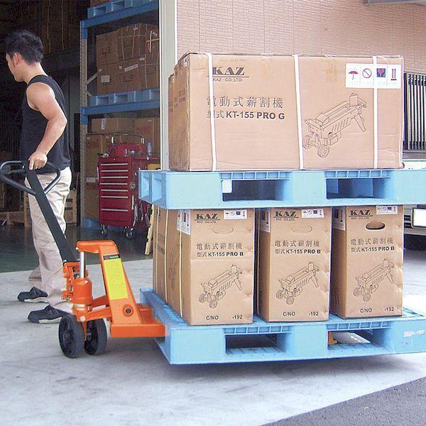 【個数：1個】和コーポレーション KAZ DB-20 直送 代引不可 【重量物のため車上渡し】油圧式手動リフター パレットトラック 2t DB20_4