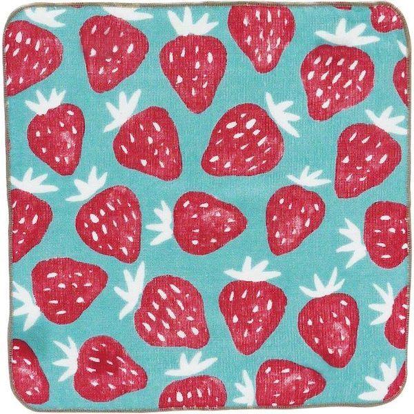 ももとなります 4516344088681 【36個入】 HELLO BEAR タオルハンカチ イチゴ A293IC