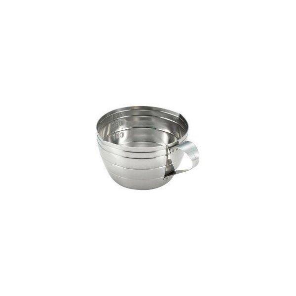 4979487927710 【9個入】 料理のいろは ステンレス計量カップ200ml YJ2771 97537【キャンセル不可】