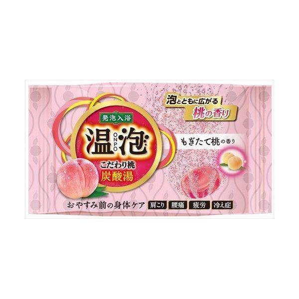 4901080558534 【240個入】 温泡こだわり桃炭酸湯もぎたて桃1錠 94881【キャンセル不可】