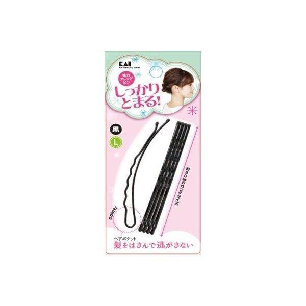 4901601303940 【240個入】 KQ3119強力アレンジピンL黒 99368【キャンセル不可】