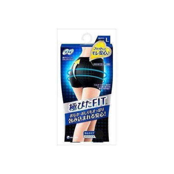 4903111317981 【12個入】 ソフィ 極ぴたFITセイフティフィットLブラック 94162【キャンセル不可】 12,815円