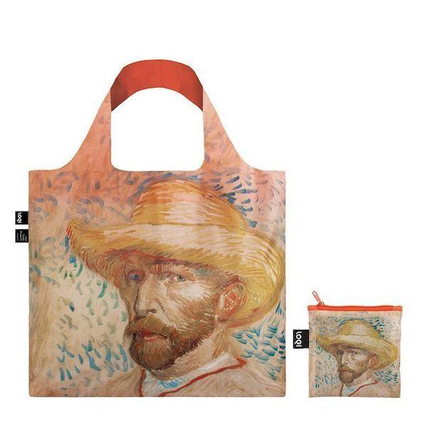 4260317659582 【10個入】 エコバッグ GOGH Self−Portrait with Straw Hat VG．SH 89895【キャンセル不可】