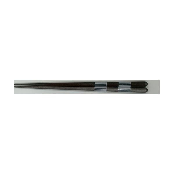 4970736147095 【19個入】 箸 八角縦縞22．5cm 89533【キャンセル不可】